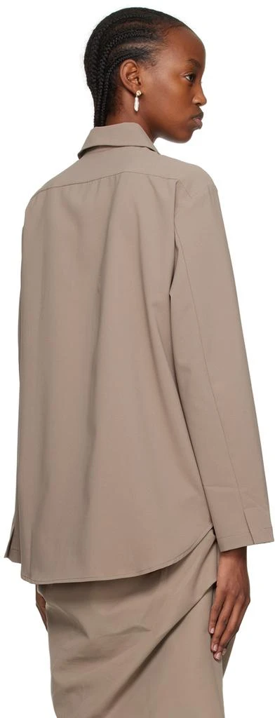 Paris Georgia SSENSE Work Capsule – Taupe Staple Shirt 3