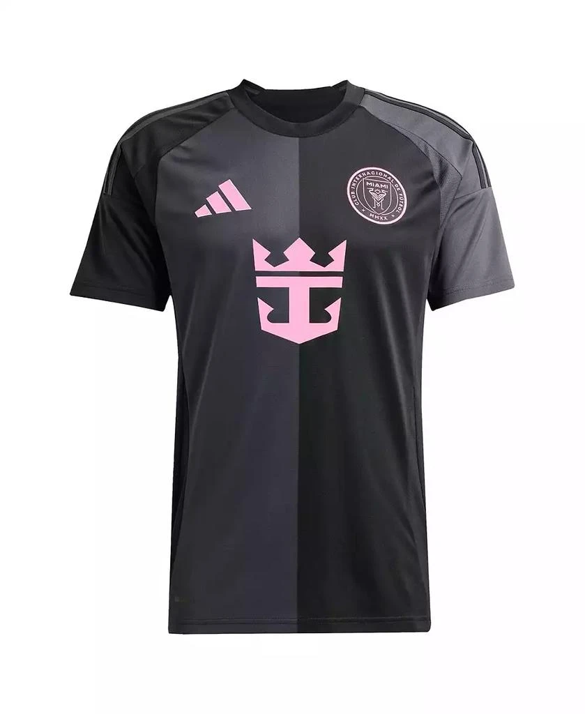 Adidas Men's Lionel Messi Black Inter Miami CF 2025 The Fortitude Kit Replica Player Jersey 2