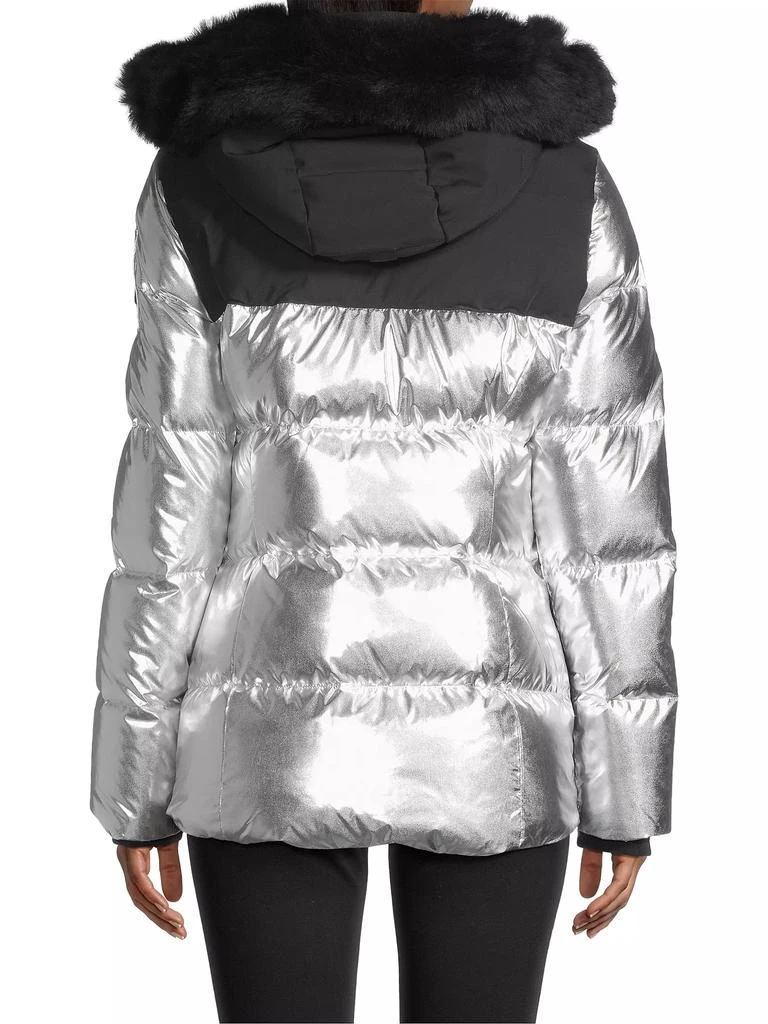 Moose Knuckles 3Q Metallic Down Puffer Jacket 5