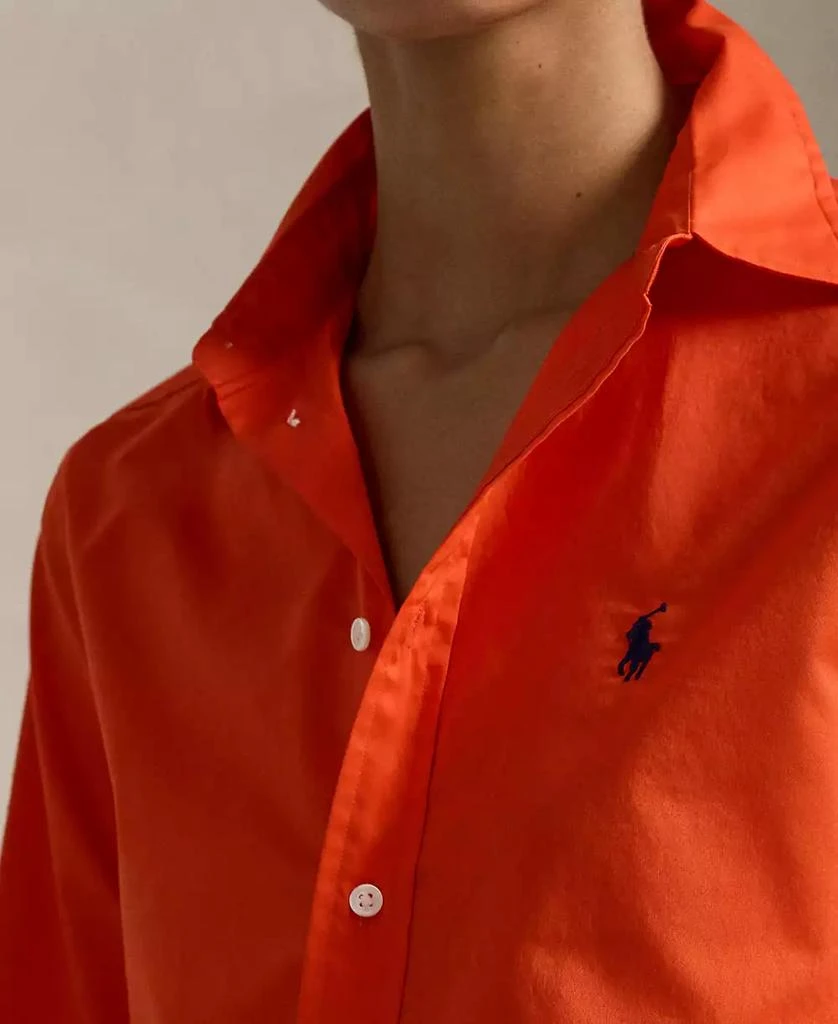 Ralph Lauren Women's Classic-Fit Cotton Twill Shirt 34