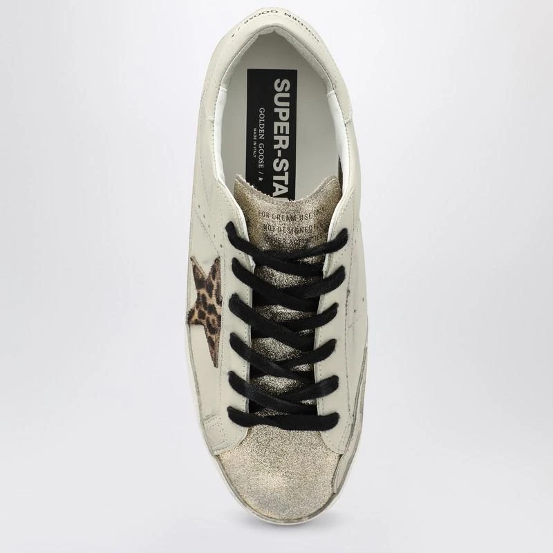 Golden Goose Light beige/animalier Super-Star sneaker 3