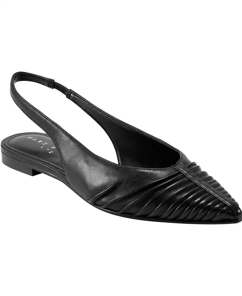 Marc Fisher Women's Dalatee Ruched Slingback Flats 1