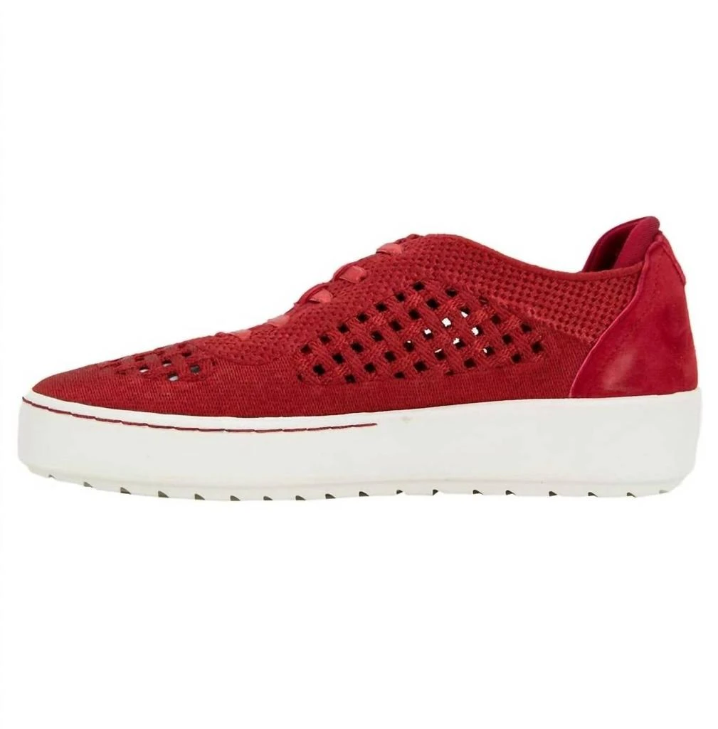 Jambu Women's Lilac Sneaker In Red 3