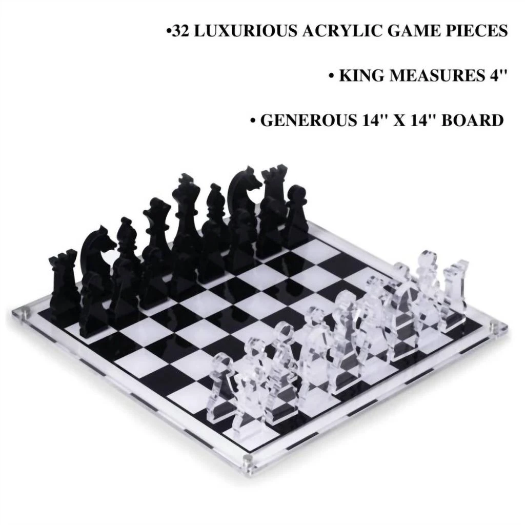 Bey-Berk Bey-Berk - Acrylic Chess Set 3