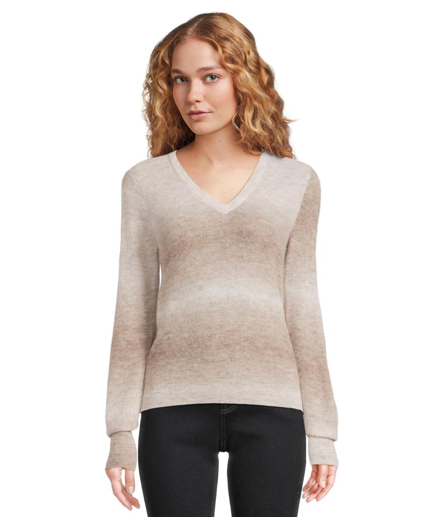 Madewell Spacedye Lightweight Alpaca V-Neck Pullover