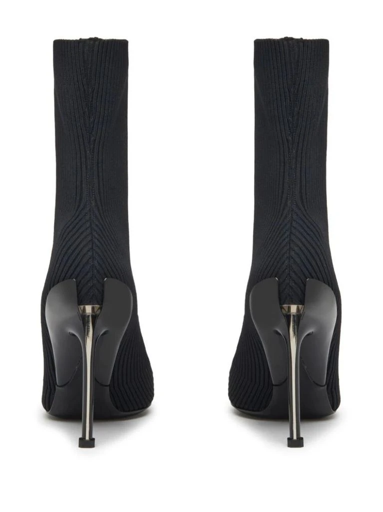 ALEXANDER MCQUEEN Slash knit boots 4