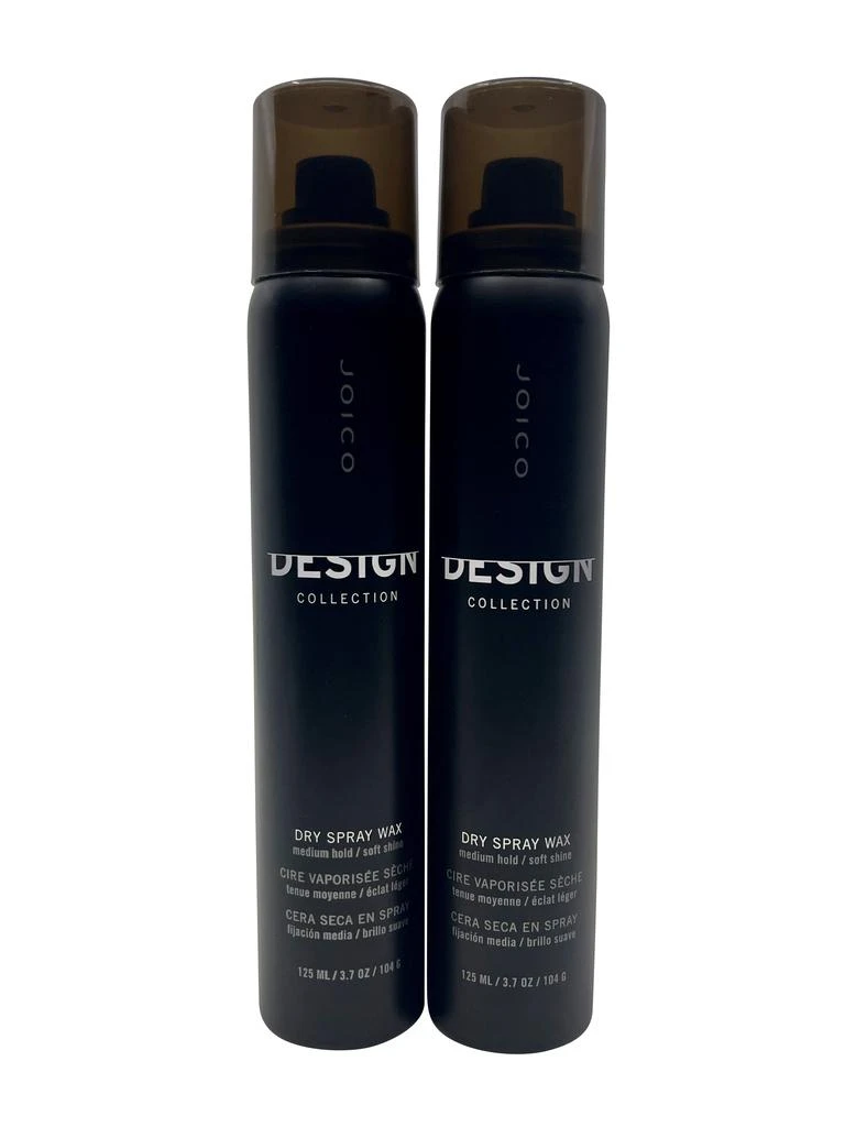 JOICO Design Collection Dry Spray Wax Medium Hold Soft Shine 3.7 OZ Set of 2 1
