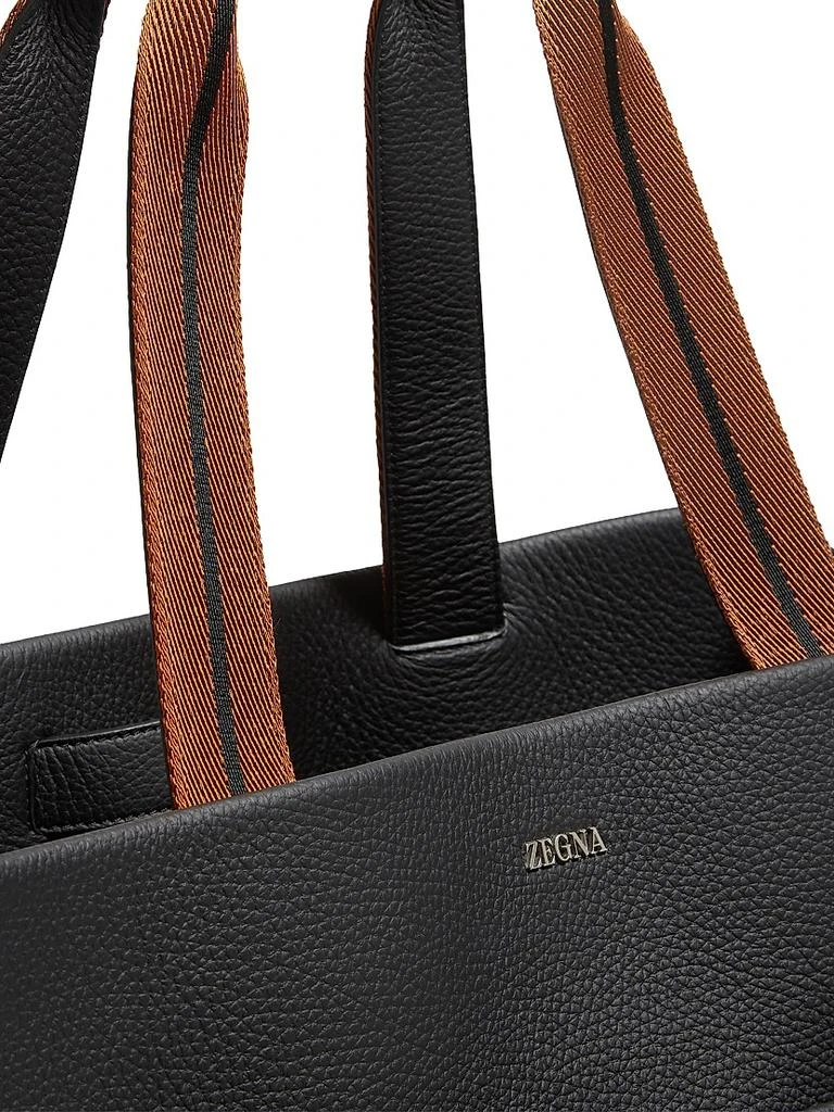 Zegna Deerskin Tote Bag E/W 5