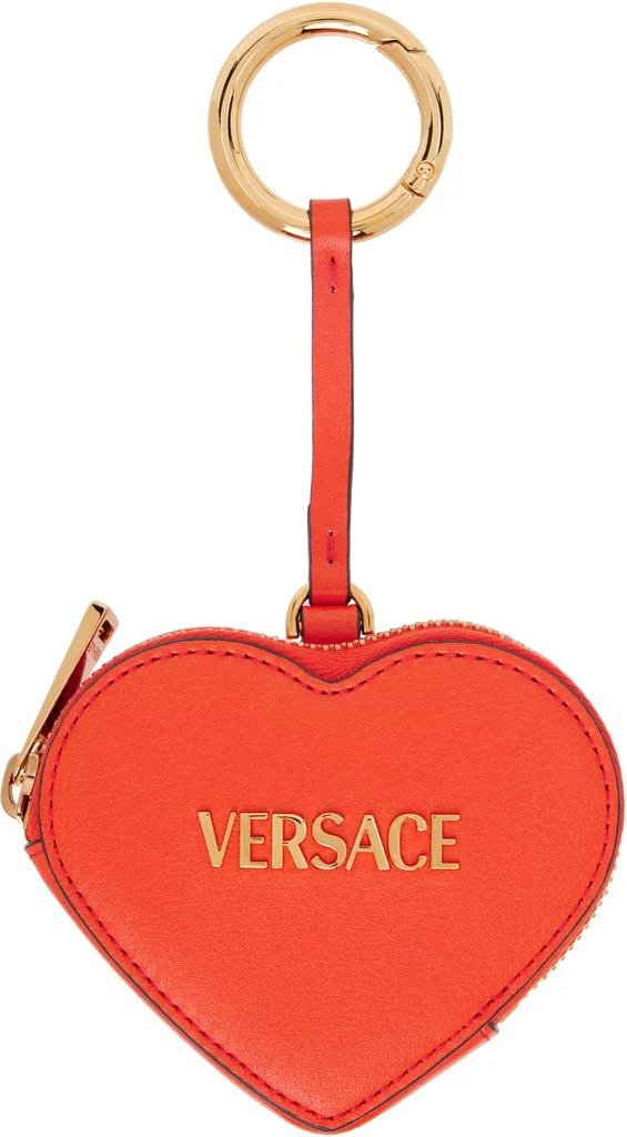 Versace Orange 
Versace
 Tag Coin Pouch