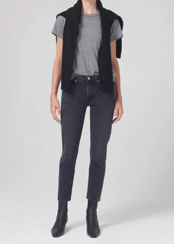 Citizens of Humanity Citizens Of Humanity - Ella Mid Rise Slim Crop Jean 1