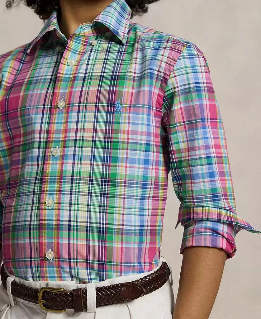 Ralph Lauren Big Boys Plaid Cotton Poplin Shirt 2