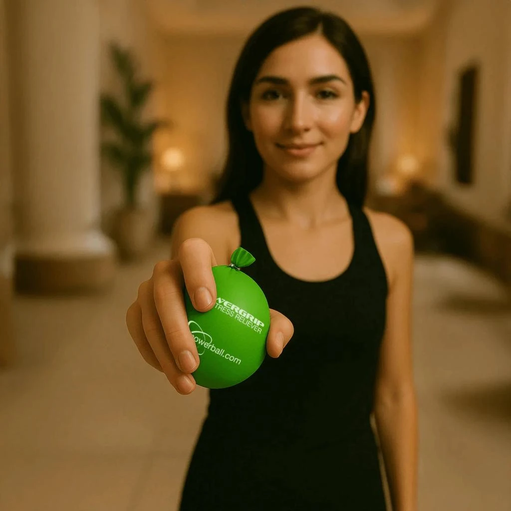 DFX Power Grip Ball Stress Reliever Hand Massage Tool 5