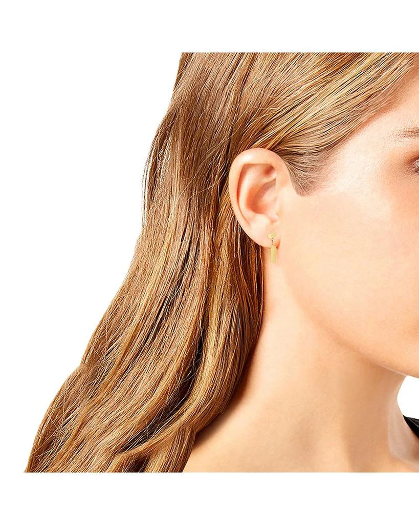 ALL SAINTS Bar Drop Earrings 2