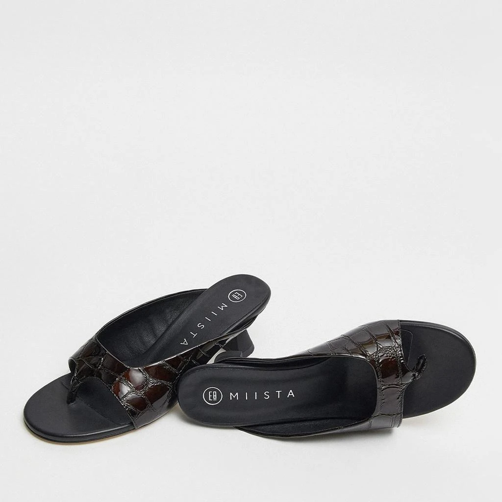 E8 by Miista E8 by Miista Women's Palmira Leather Heeled Mules 3