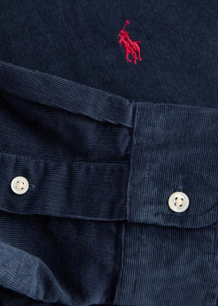 Ralph Lauren Logo-embroidered corduroy shirt 5