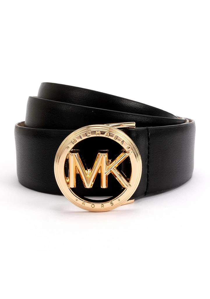 Michael Kors Tortoiseshell Buckle Leather Belt – On Sale Now  display picture 2