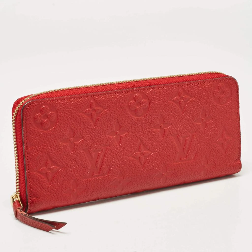 Louis Vuitton Louis Vuitton Cherry Monogram Empreinte Leather Clemence Wallet 5