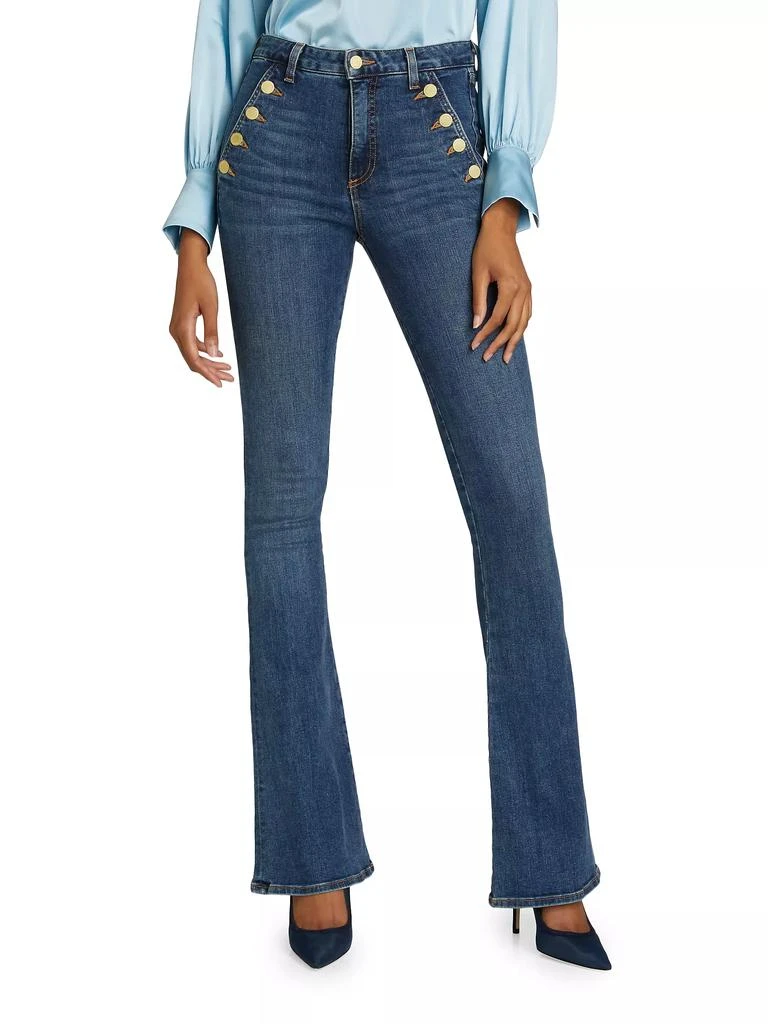 Ramy Brook Helena High-Rise Flare Jeans 3