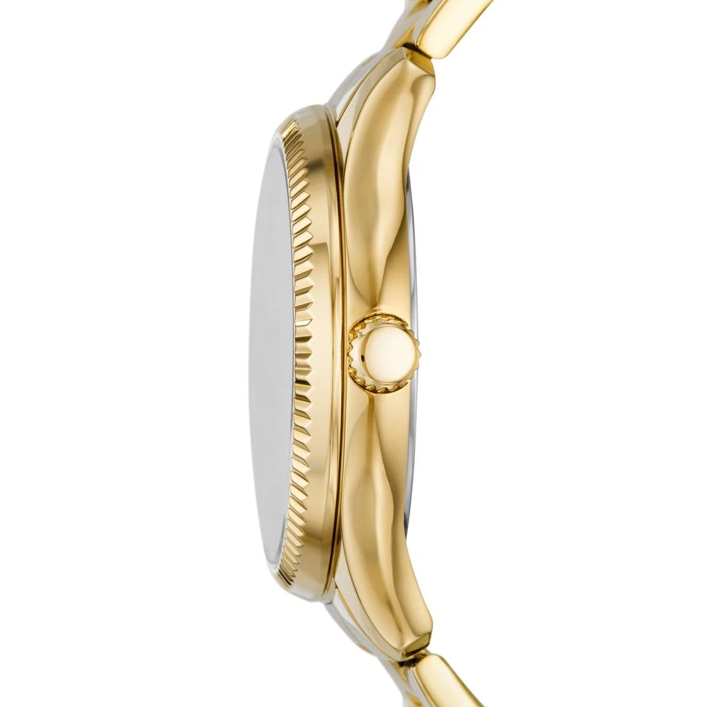 Fossil Women's Rye Multifunction, Gold-Tone Alloy Watch 2