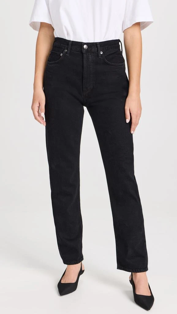 AGOLDE 90s Pinch Waist: High Rise Straight Jeans 1