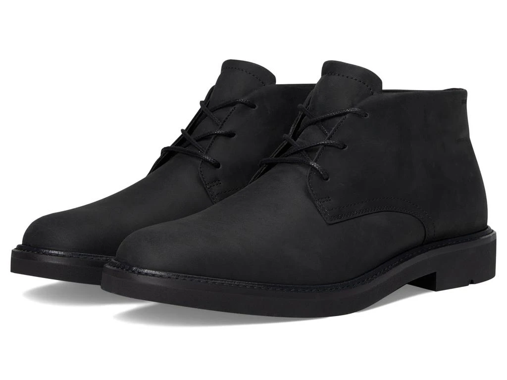 ECCO Metropole Milan Chukka Boots Black Leather US 11-11.5 EU 45 Men main image 4