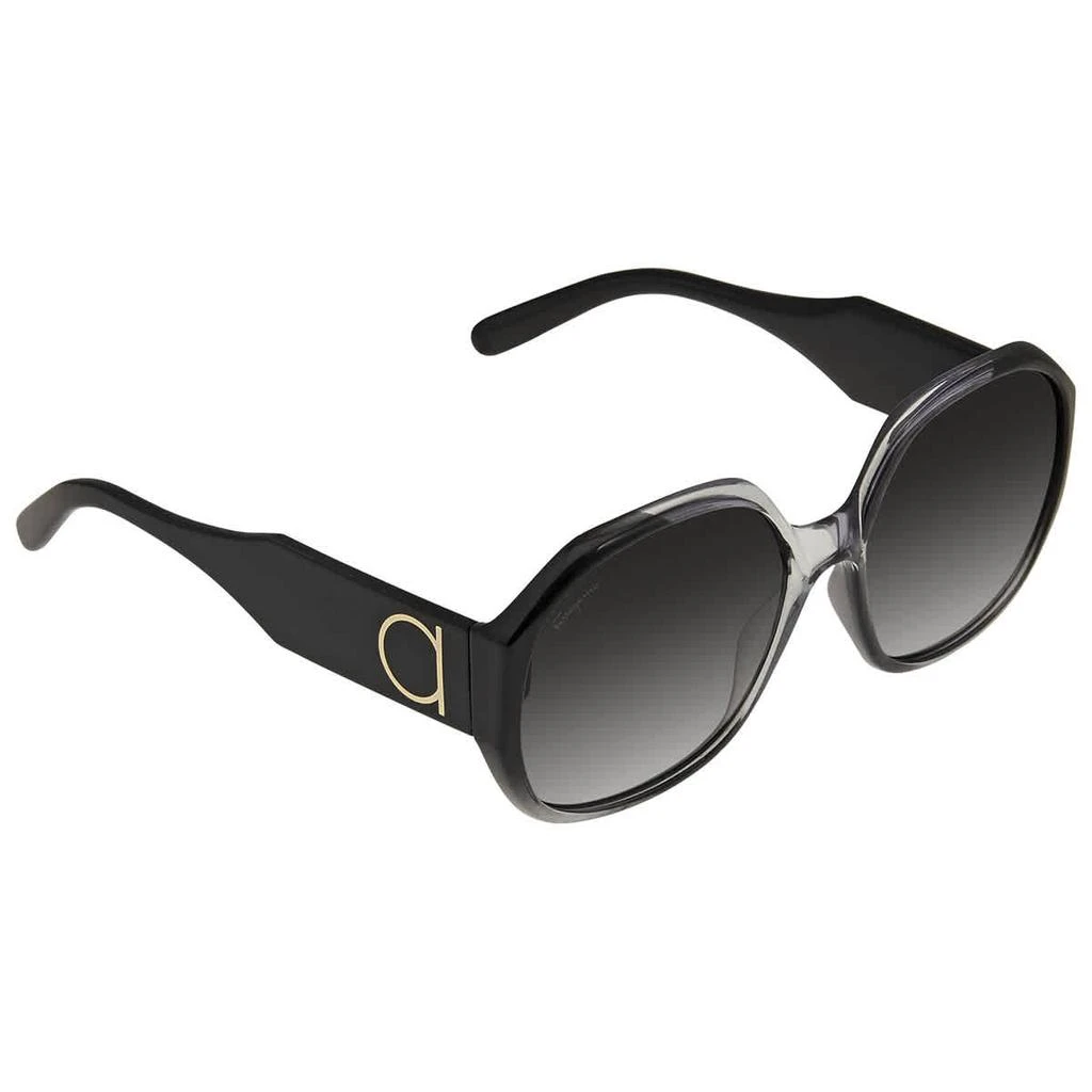 Salvatore Ferragamo Grey Gradient Butterfly Sunglasses SF943S 007 60 2