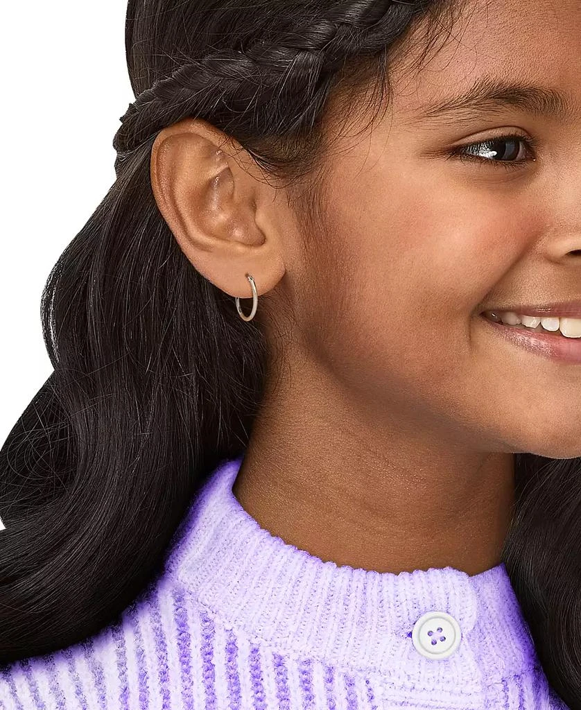 Macy's Children's 2-Pc. Set Hoop Earrings in 14k Yellow Gold 4