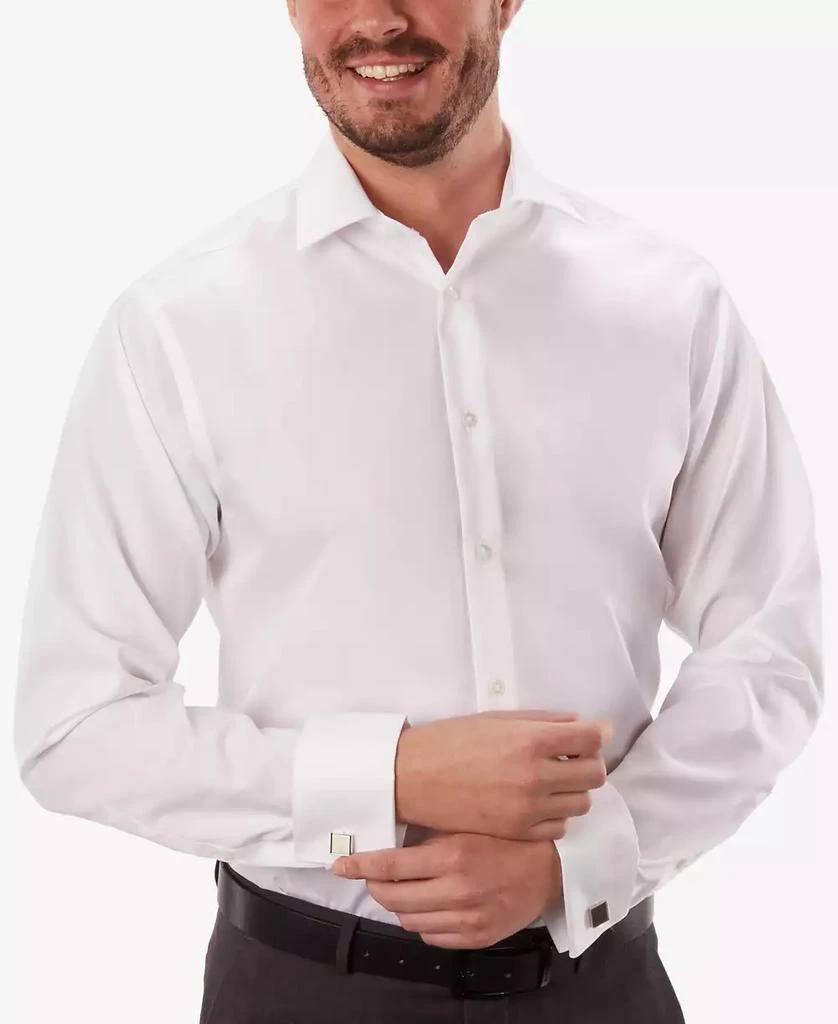 Calvin Klein Men's Regular Fit Non-Iron Performance French Cuff Dress Shirt 1