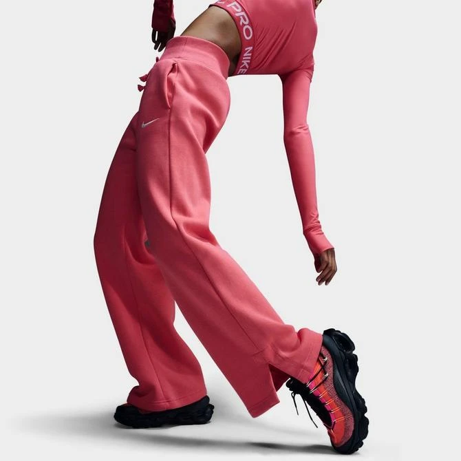 NIKE Women's Nike Sportswear Phoenix Fleece High-Waisted Wide-Leg Sweatpants 4