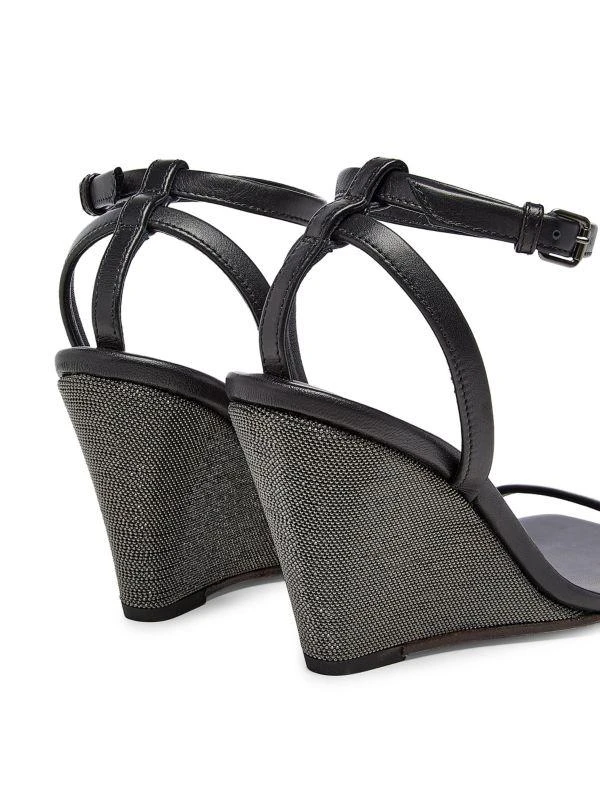 Brunello Cucinelli Leather Sandals 3