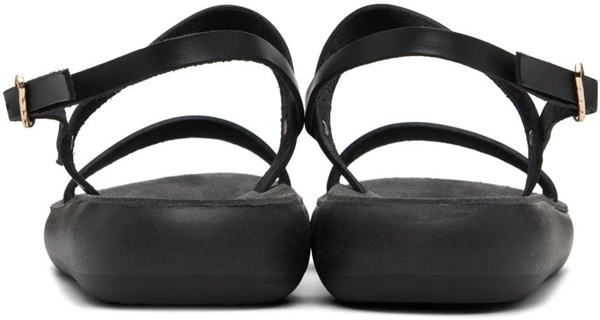 ANCIENT GREEK SANDALS Black Clio Comfort Sandals 2