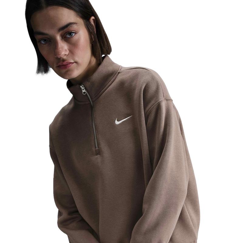 NIKE Nike NSW Phoenix Fleece Oversized Long Quarter-Zip