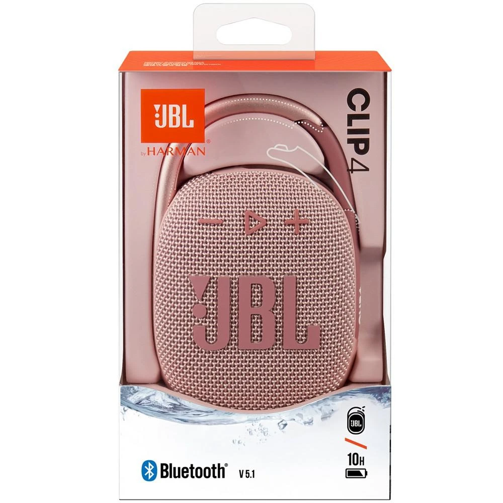 JBL Clip 4 Portable Bluetooth Speaker - Pink 6