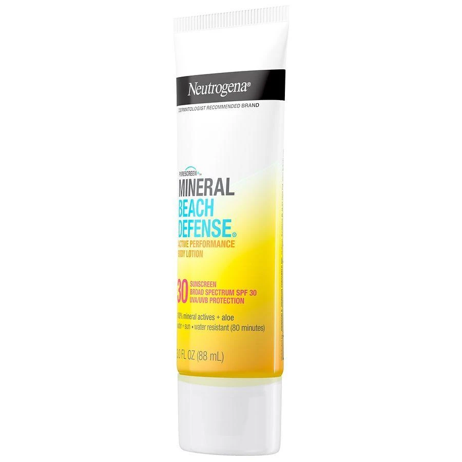 Neutrogena Purescreen+ Mineral Beach Defense Performance Sunscreen 9