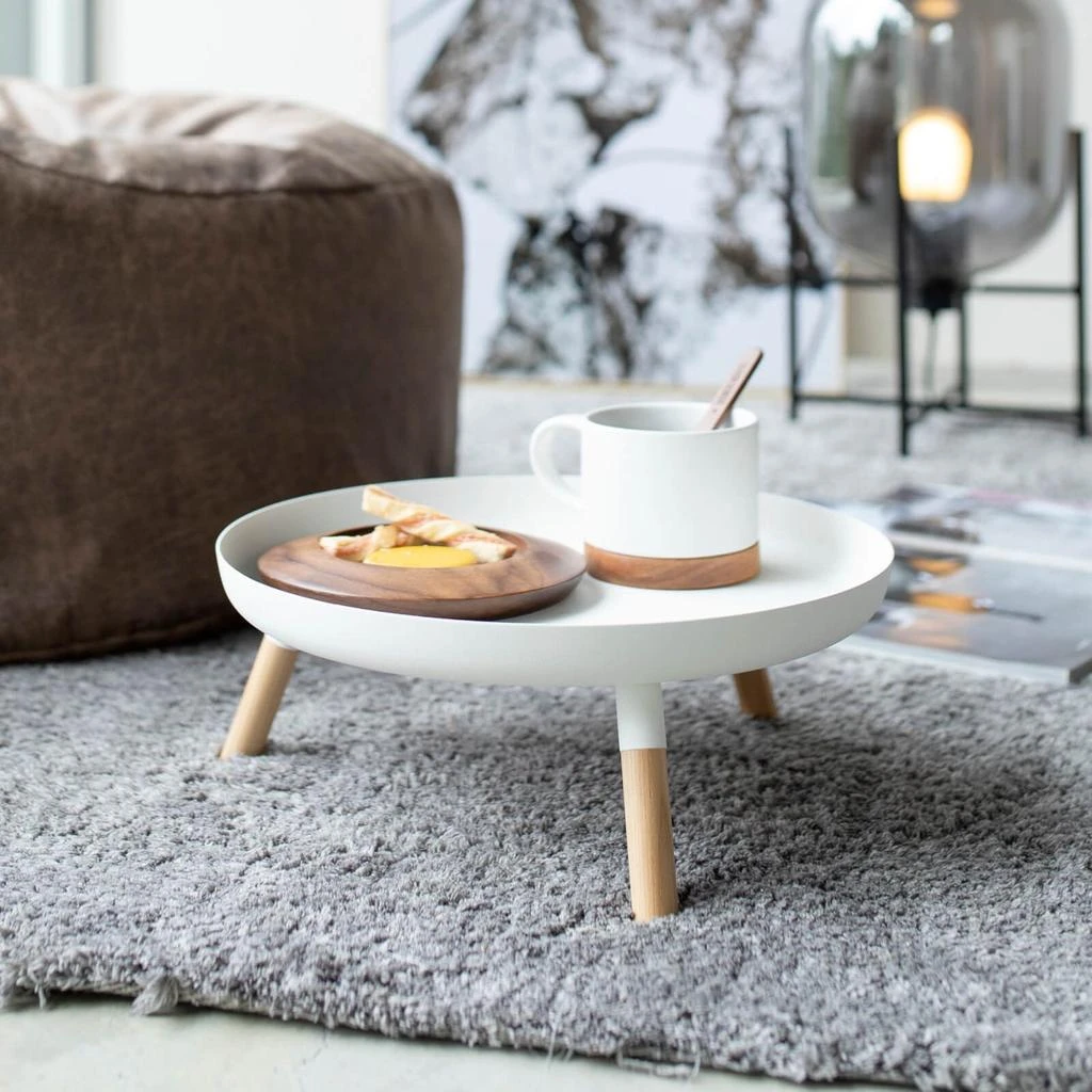 Yamazaki Yamazaki Plain Tray With Legs - White 2