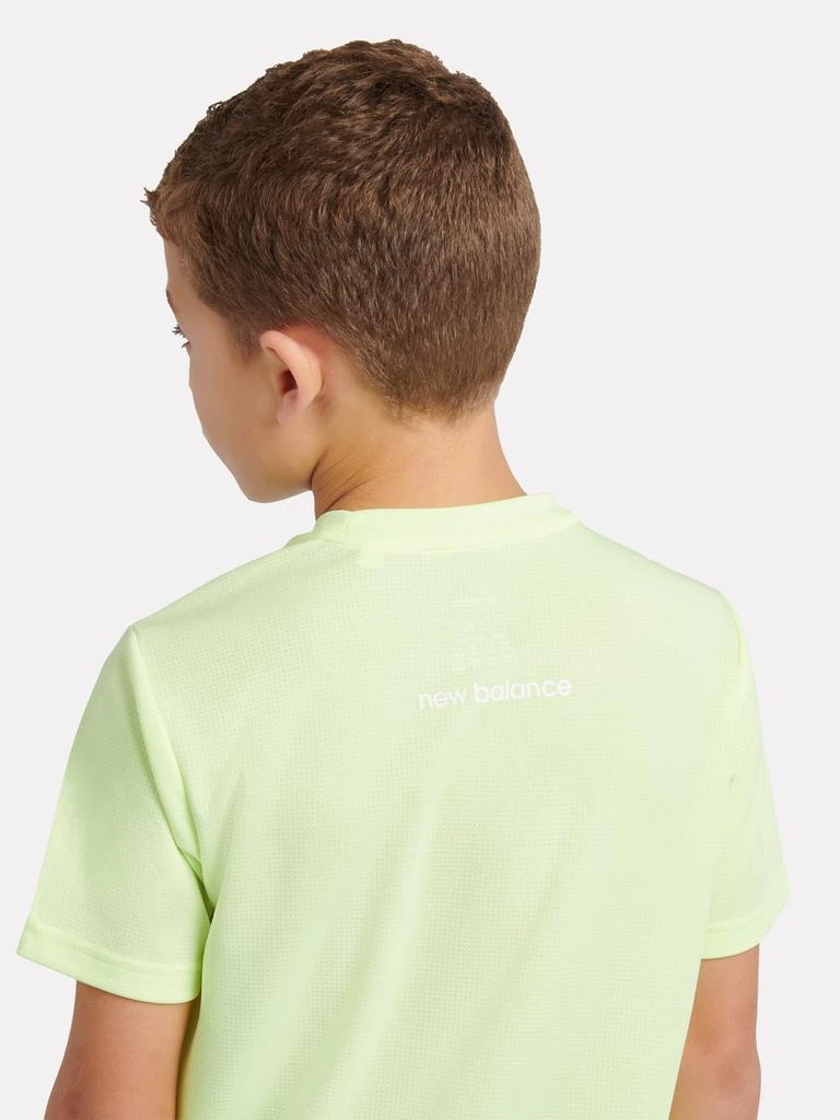 New Balance New Balance Boys Athletic T-Shirt in Green 5