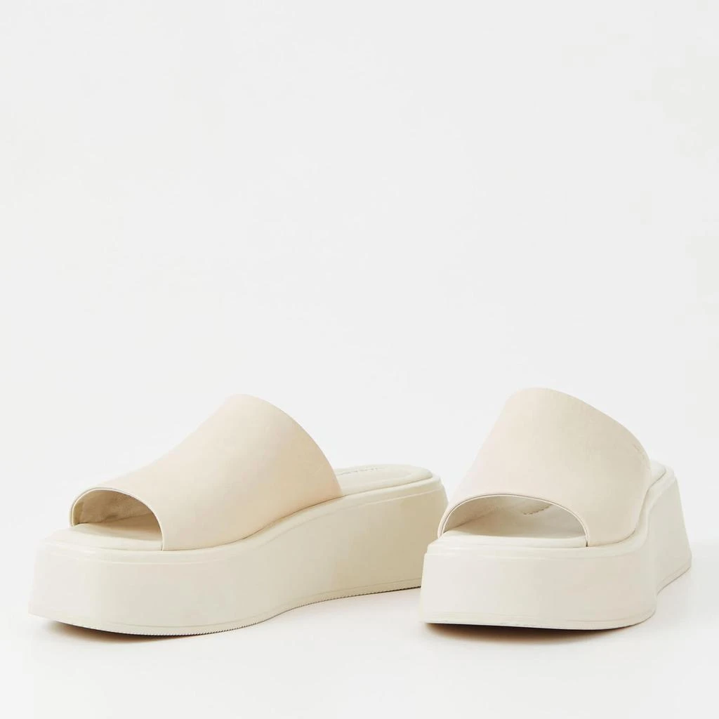 Vagabond Vagabond Women's Courtney Leather Flatform Mules - Off White 2