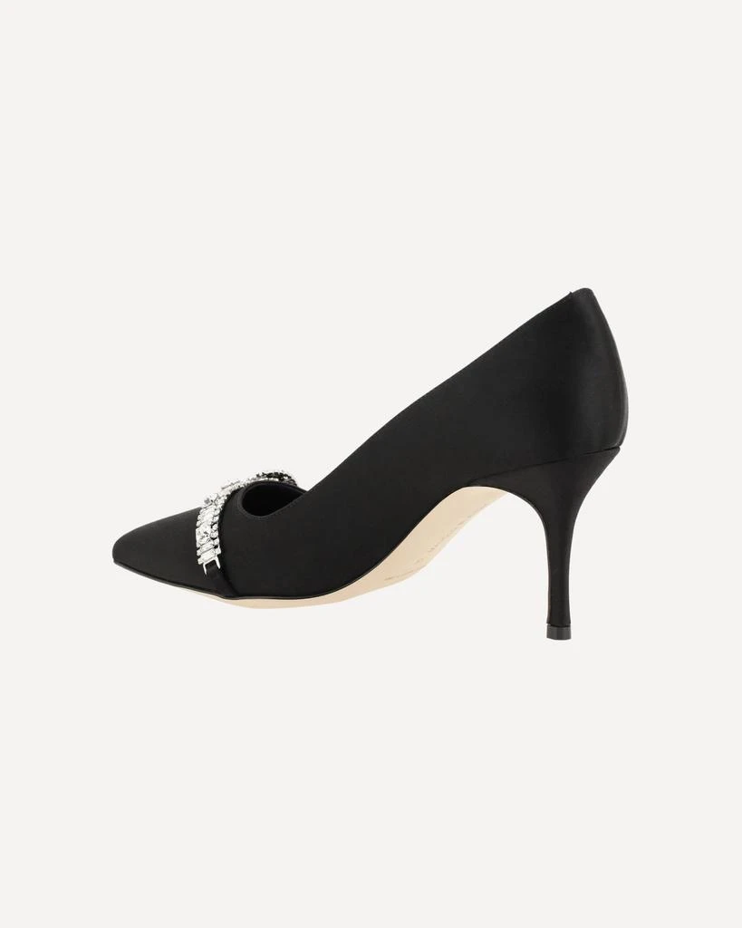 Manolo Blahnik Asapump Satin Pumps 5