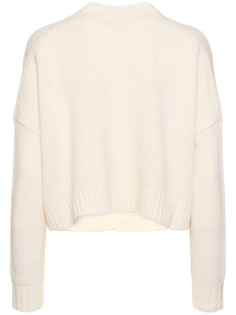 MAX MARA Sabbia Wool & Cashmere Crop Cardigan 4