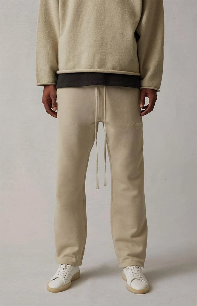 Essentials Wheat Relaxed Sweatpants 2