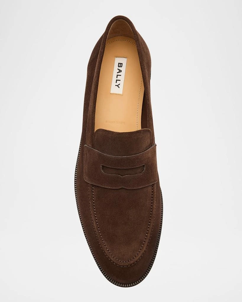 Bally Mens Brown Leather Penny Loafer Men main image 3