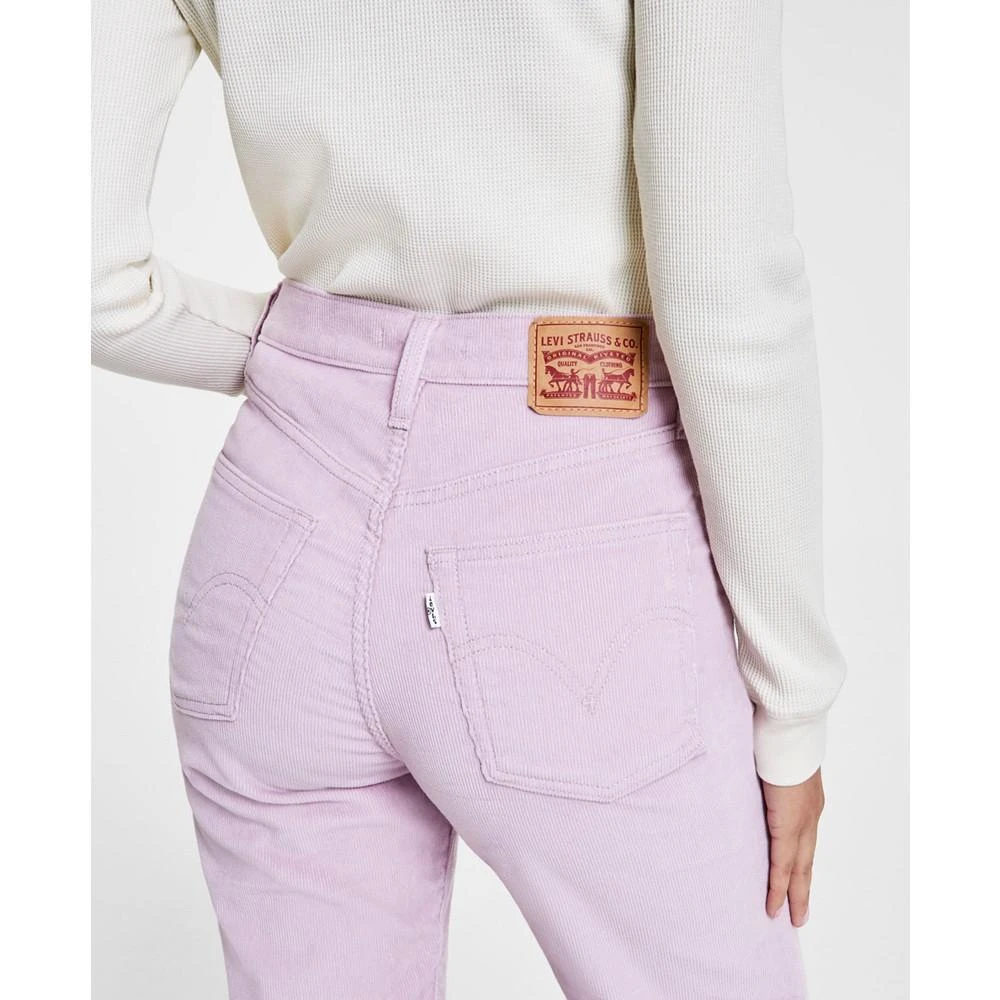 Levi's Women's Ribcage Bell High-Rise Flare-Leg Corduroy Jeans 4