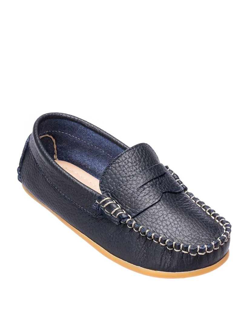 Elephantito Boy's Alex Leather Driver Loafers, Toddler/Kids 1