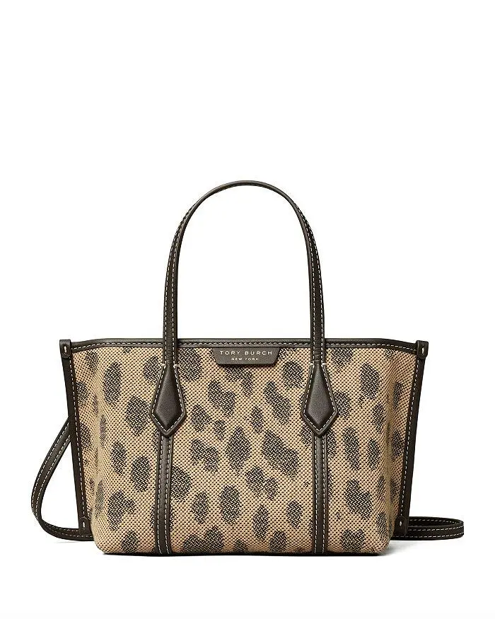 Tory Burch Perry Mini Printed Canvas Tote Bag