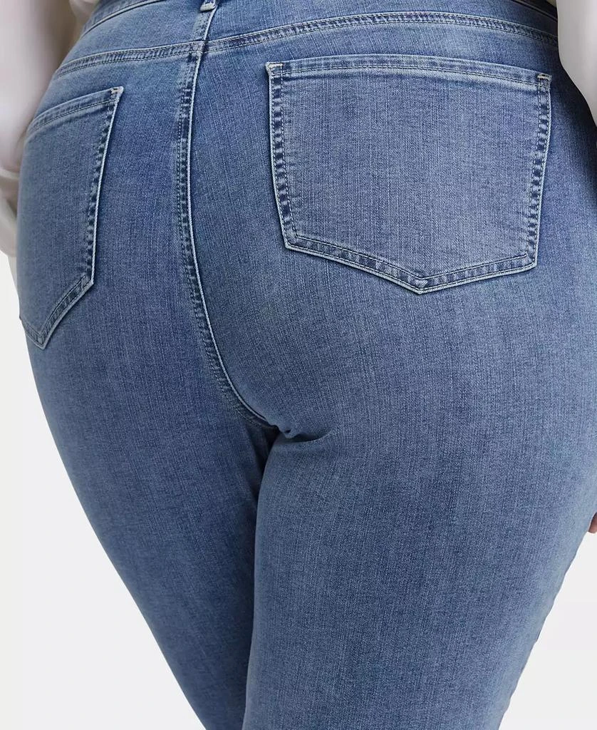 NYDJ Plus Size High Rise Marilyn Straight Jeans 4