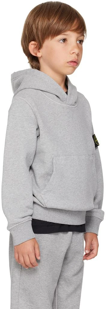Stone Island Junior Kids Gray 61620 Hoodie 2