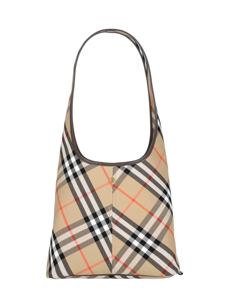 Burberry Burberry Check Printed Hobo Bag 1