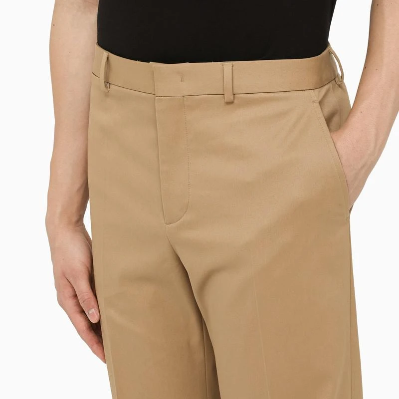 Valentino Beige cotton regular trousers 6