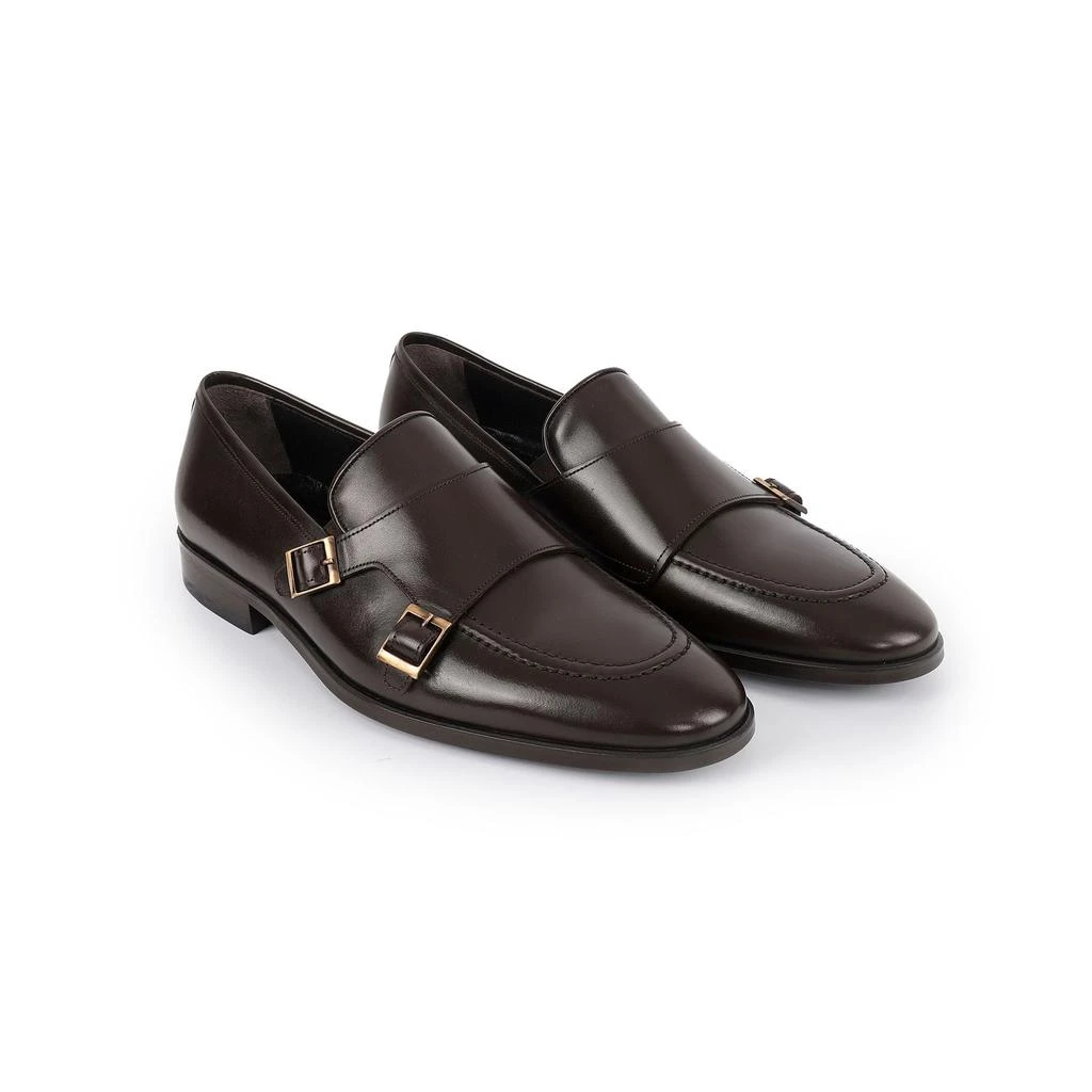Vella Pais Bovina Double Monk Loafers 1