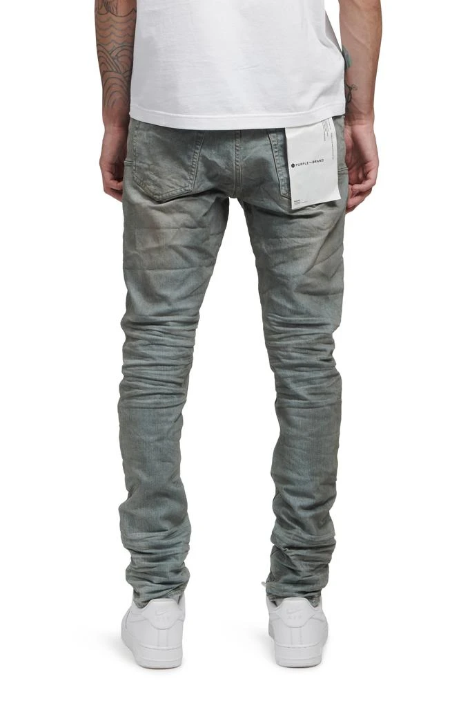 Purple Brand Ripped Knee Blowout Slim Jeans 2
